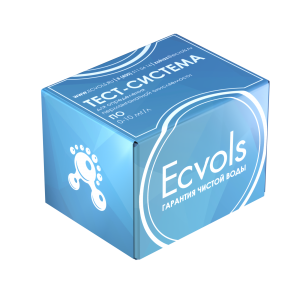 Тест-система Ecvols-COD для определения перманганатной окисляемости воды 0-10 мгО2/л, 50 тестов