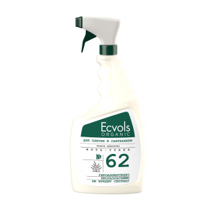 Жидкое средство для чистки сантехники и плитки Ecvols №8 с эфирными маслами (мята-трава), 750 мл